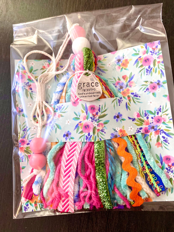 Ribbon Tassel Book Mark