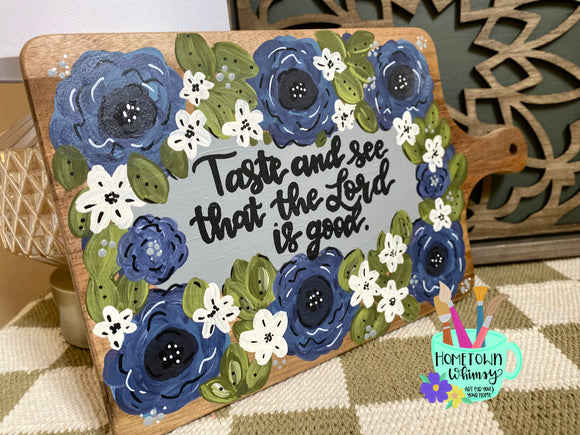 Taste & See Decorative Board