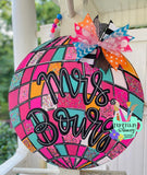 Disco Ball Door Hanger