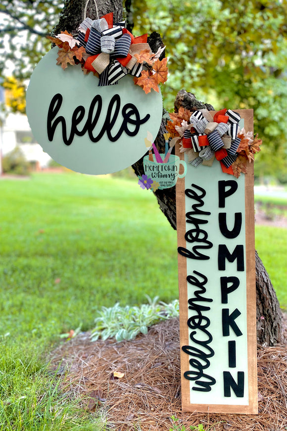 Welcome Pumpkin