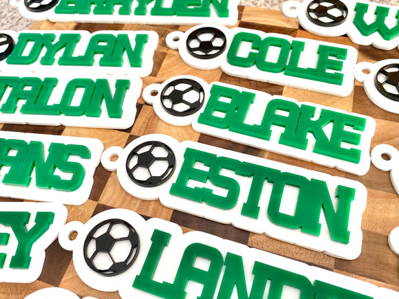 Sports Team Bag Tags