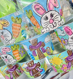 Hand Painted Easter Pail