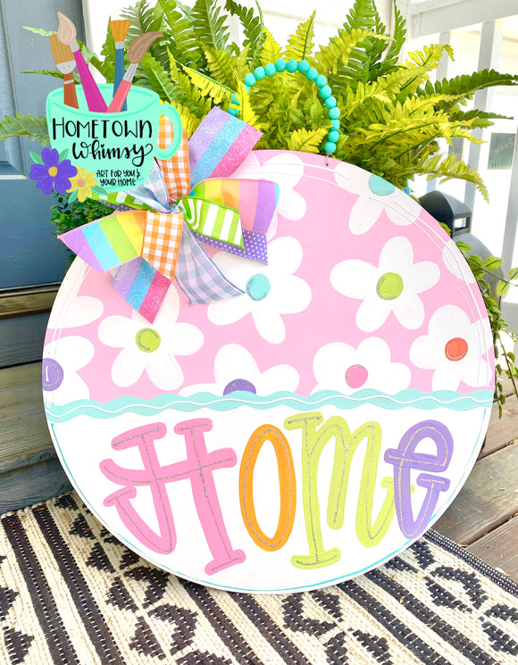 Home Pink Floral