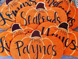 Pumpkin Doormats