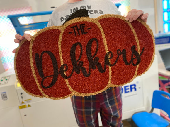Pumpkin Doormats