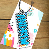 Acrylic Name Keychain/Bag Tag