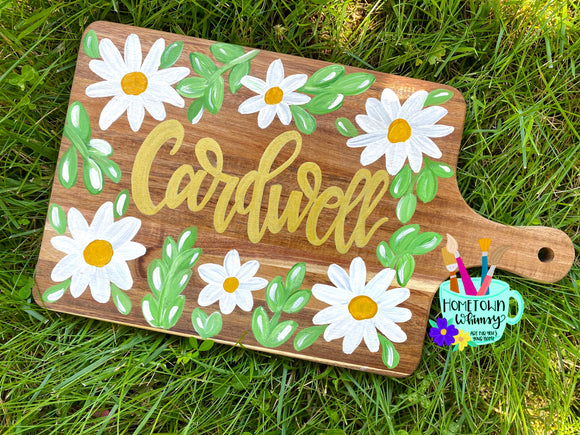 Hand Painted Wooden Boards