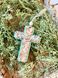 Cross Easter Basket Tag