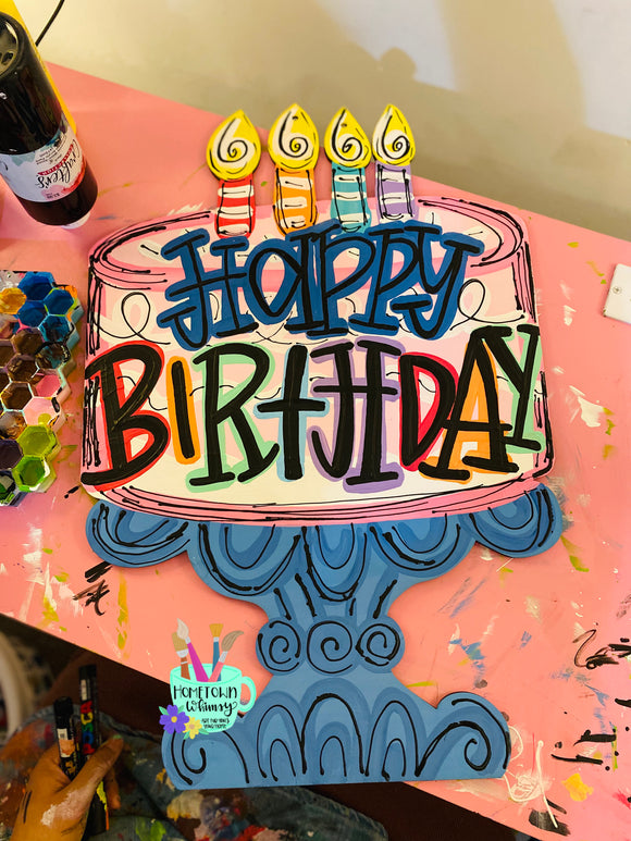 Artsy Happy Birthday