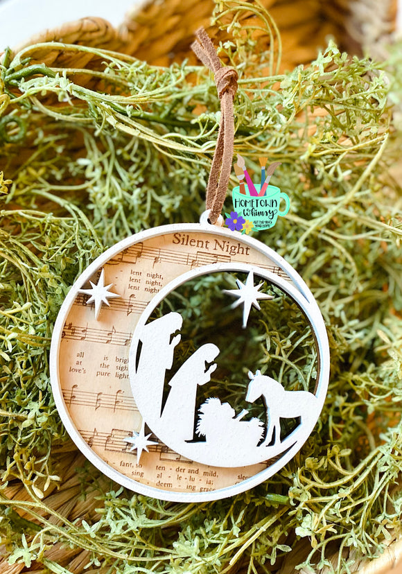Silent Night Ornament